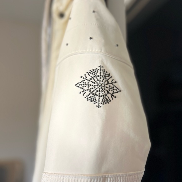 Brand NEW Nils Skiing or Snowboarding Jacket ⛷️ 🏂 ~ Crème + Size 10P with hood - Picture 6 of 10